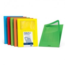 Cartellina con finestra Favini Folderluce 140 g/m² 22x31 cm conf. da 10 scarlatto - A51C124 (Conf.5)