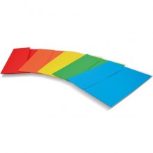 Cartellina con tasca Euro-Cart serie brillante - 200 g - conf. da 25 - 340x260x4 mm - rosso - XCM07FRO