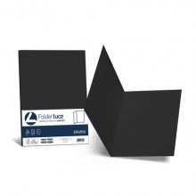 Cartellina semplice Favini Folder Simplex Luce&Acqua 200 g/m² 25x34cm conf. 50 nero - A50A664
