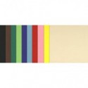 Cartoncini colorati Maxipack COLORLINE 70x100 cm 100 fogli 220 g/m² Canson 10 colori assortiti - C31074S058