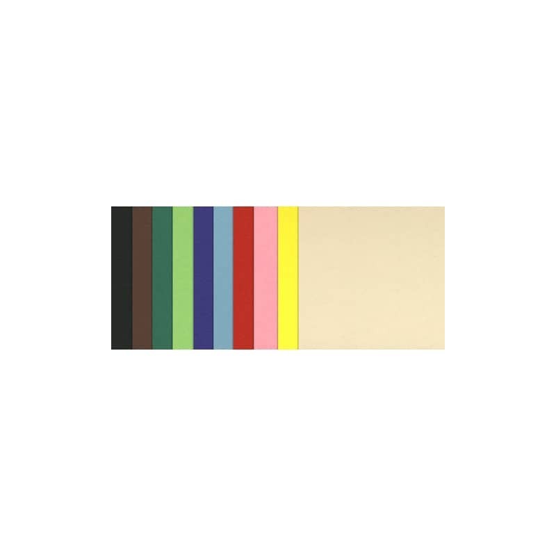 Cartoncini colorati Maxipack COLORLINE 70x100 cm 100 fogli 220 g/m² Canson 10 colori assortiti - C31074S058