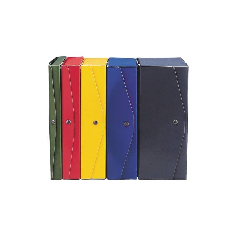 Scatola archivio King Mec Project - dorso 6 - 26x36 cm blu 23404 (Conf.5)