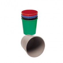 Cestino gettacarte 15 lt - 295 mm x h. 325 mm Methodo grigio X851102