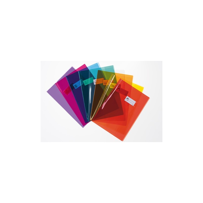 Coprimaxi Favorit C28E cristallo formato A4 in PVC blu spessore 140 μm - 100500973 (Conf.30)