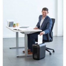 Distruggidocumenti uso personale Fellowes LX65 taglio a frammenti 4x40 mm nero - 4400701