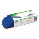 Dorsini tondi in PVC Lebez - dorso 6 mm - colore blu - 872-BL