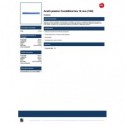 Dorsi plastici CombBind a 21 anelli - 16 mm A4 - fino a 145 fogli - conf da 100 dorsi GBC blu - 4028620