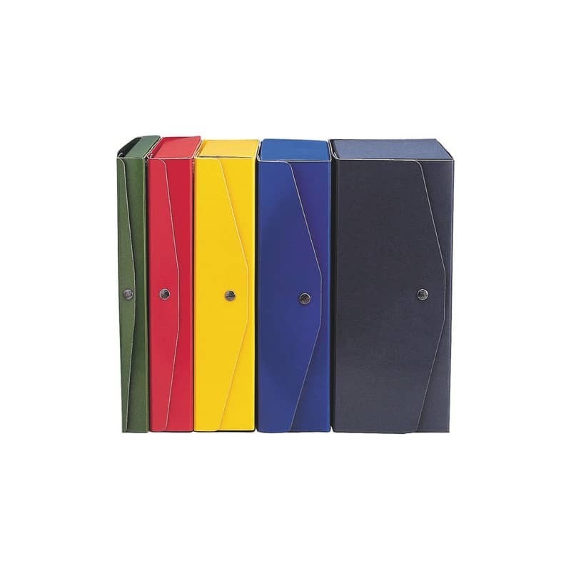Scatola archivio King Mec Project - dorso 15 - 26x36 cm verde 25014 (Conf.5)