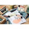 Evidenziatori Stabilo Boss Nature Colors colore sabbia - conf. 10 pezzi - 70/186