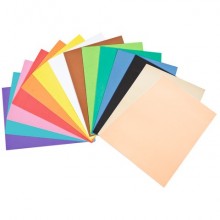 Foam in gomma Nikoffice EVA formato A4 colori assortiti non adesivo - conf. 10 fogli - 23NIK130 (Conf.5)