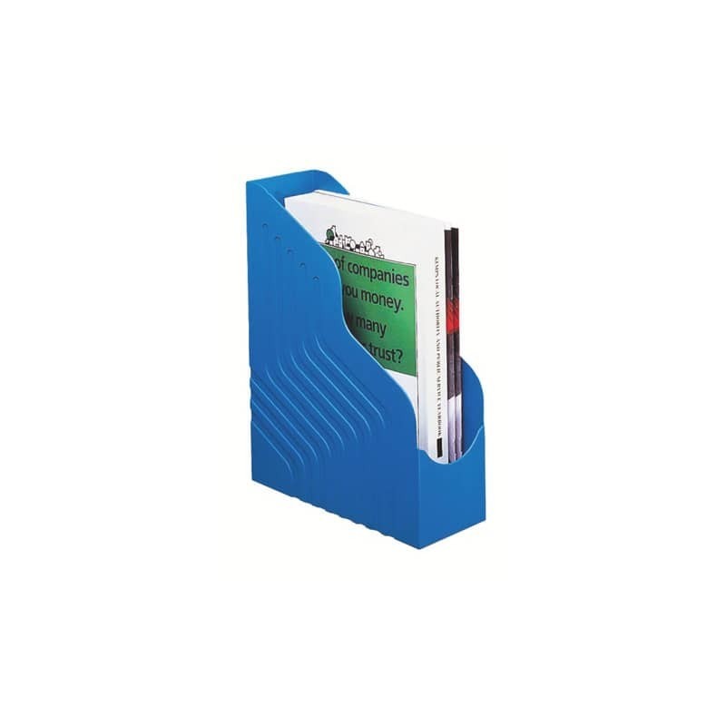 Portariviste King Mec Magazine Rack Jumbo - dorso 10 cm blu 49104