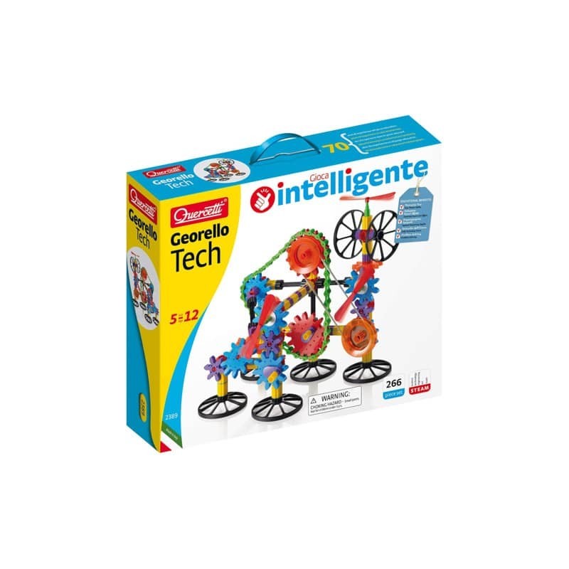 Gioco di costruzione Quercetti Georello Tech - colori assortiti 2389
