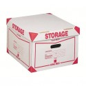 Contenitore 4 scatole King Mec Storage 41x27x43 cm bianco 160300 (Conf.12)