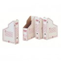 Portariviste King Mec bianco 9,3x35x26 cm - 160600 (Conf.32)