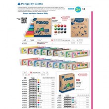 Panetto di plastilina vegetale modellabile 350 g Pongo rosa F603509 (Conf.2)