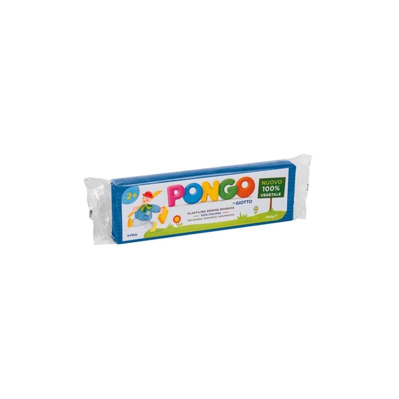 Panetto di plastilina vegetale modellabile Pongo 350 g - ciano F603512 (Conf.2)