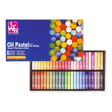Pastelli ad olio tondi CWR 48 colori assortiti - MY/MOP48