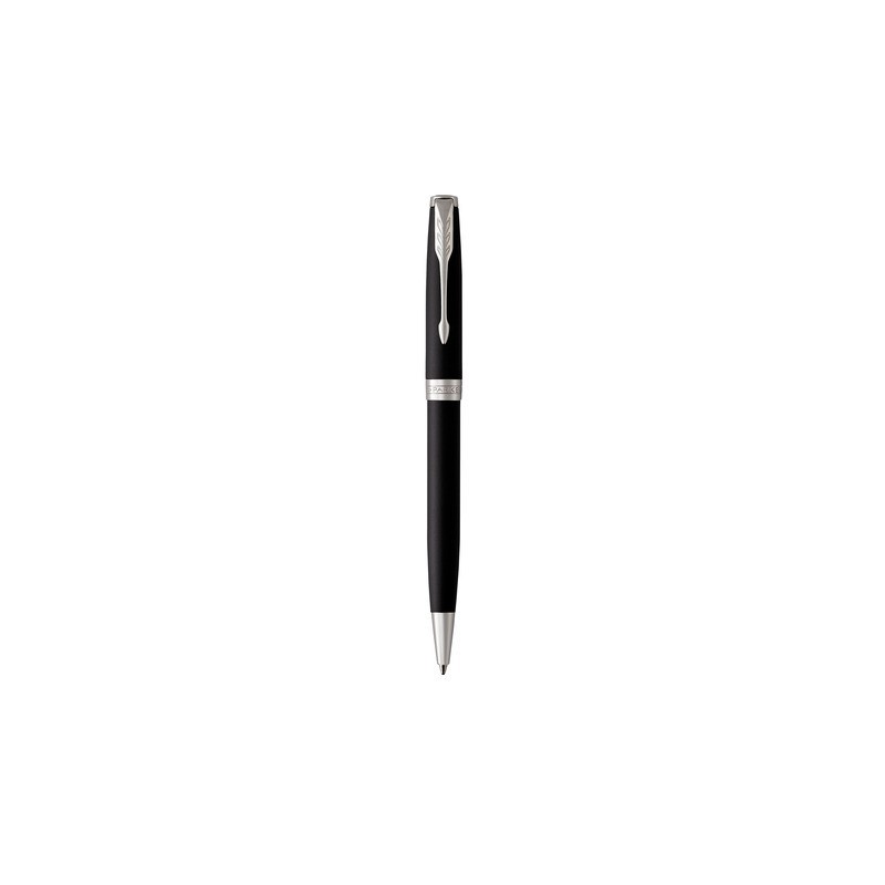 Penna a sfera Parker Sonnet punta M inchiostro nero Matte Black CT 1931524