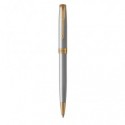 Penna a sfera Parker Sonnet punta M inchiostro nero Stainless Steel GT - 1931507