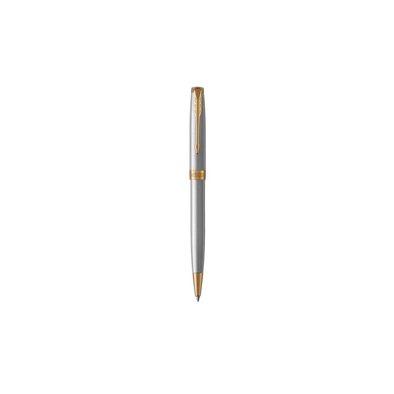 Penna a sfera Parker Sonnet punta M inchiostro nero Stainless Steel GT - 1931507