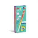 Penna cancellabile Carioca Oops Easy punta media 0,7 mm conf. da 12 pz rosso 43500/03