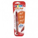 Penna cancellabile Carioca Oops Pop punta media 0,7 mm rosso 41044/03 (Conf.24)