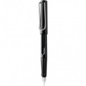 Penna Lamy Safari punta fine inchiostro blu Blackstilo - fusto nero 1219678
