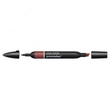 Pennarello Winsor&Newton Promarker - doppia punta fine-larga - burnt mahogany O224 - 0203631