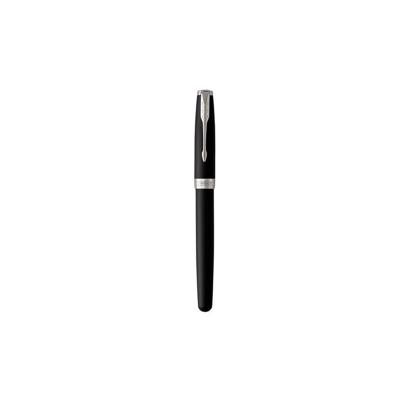 Penna roller Parker Sonnet punta F inchiostro nero Parker Matte Black CT 1931523