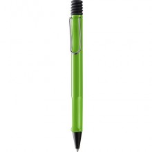 Penna Lamy Safari inchiostro nero e punta media Greensfera - fusto verde 1225549