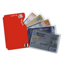 Portacarte Alplast Pokercard 5 scomparti - colori assortiti - 905 (Conf.20)