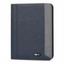 Portablocco City Time Dual A4 in tessuto tecnico - 26x34 cm - grigio - 61502