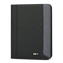 Portablocco City Time Dual A5 in tessuto tecnico - 20x25,5 cm - nero - 61504