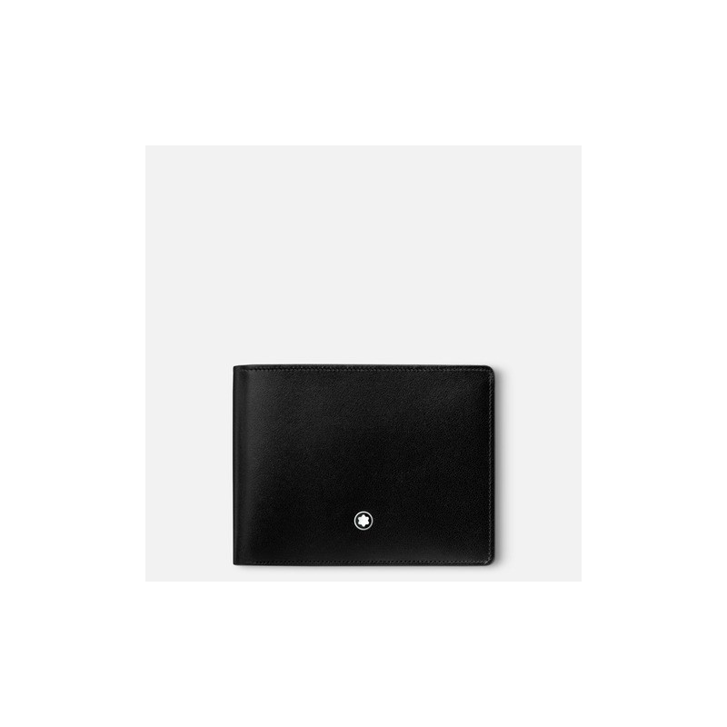 Portafoglio Montblanc Meisterstück - 6 scomparti - colore nero - MB198308