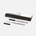 Refill per penne a sfera Montblanc punta media - nero - blister 2 pezzi - MB128211