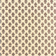 Rotolo carta lavabile per cassetti Sadoch - 50 cm x 5 m fantasia giglio marrone - X33X5-770