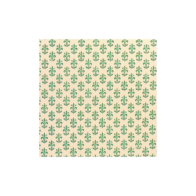 Rotolo carta lavabile per cassetti Sadoch - 50 cm x 5 m fantasia giglio verde - X33X5-771