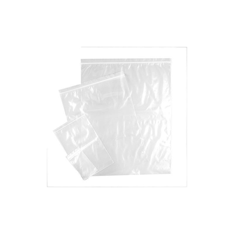 Sacchetti in plastica Decoration chiusura a pressione - 40 my - 30x40 cm - conf. 100 pz - SAP057