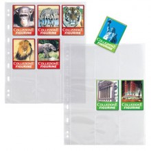 Buste porta figurine in PP Sei Rota Atla K - 21x29,7 cm - 9 spazi - conf. 10 pezzi - 662505