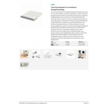 Tappetino per mouse a 2 altezze con poggiapolsi regolabile Leitz Ergo grigio chiaro - 200x24x260 mm - 65170085