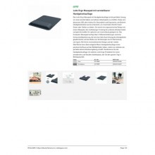 Tappetino per mouse a 2 altezze con poggiapolsi regolabile Leitz Ergo grigio scuro - 200x24x260 mm - 65170089