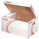 Scatola archivio Esselte Boxy Container con coperchio per Boxy 80 o 100 chiusura ad incastro - 128900 (Conf.10)