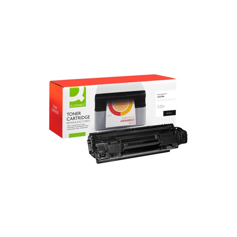 Toner Q-Connect rigenerato HP CE278A nero - KF14937