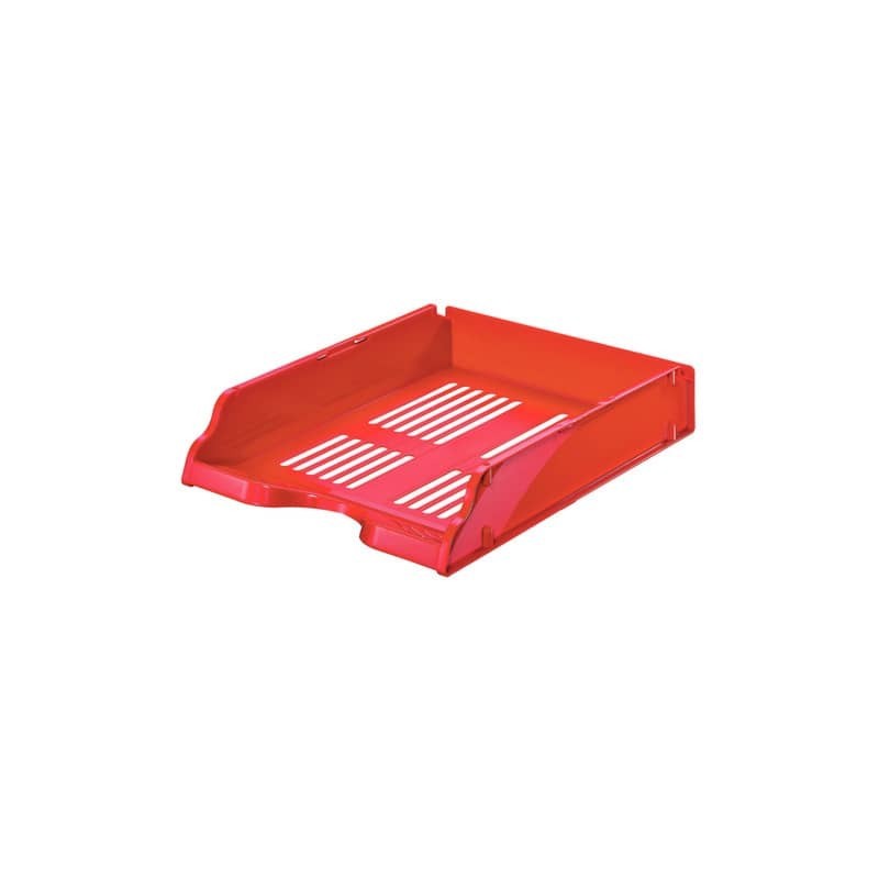 Vaschette portacorrispondenza Esselte TRANSIT Standard polistirene rosso 26x33,6x7,6 cm - 15656 (Conf.10)