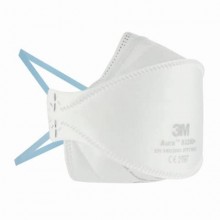 Respiratore monouso FFP2 3M Aura™ 9320D+ senza valvola - certificazione CE 2797 - bianco - Conf. 5 pezzi - 7100252554