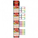 Cravatta da 40 buste di etichette Markin per la scuola personalizzabili - 2 misure assortite - X120PERS-ESP40