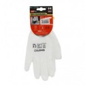Guanti da lavoro in poliuretano Emi 8/M - bianco - EN 388 4131X - 8104291