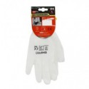 Guanti da lavoro in poliuretano Emi 9/L - bianco - EN 388 4131X - 8104292