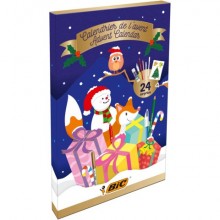 Calendario dell'avvento BIC 24 caselle di prodotti di scrittura - 9517712