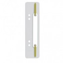 Pressini fermafogli Q-Connect 34x150 mm grigio conf. da 25 - 2012500910